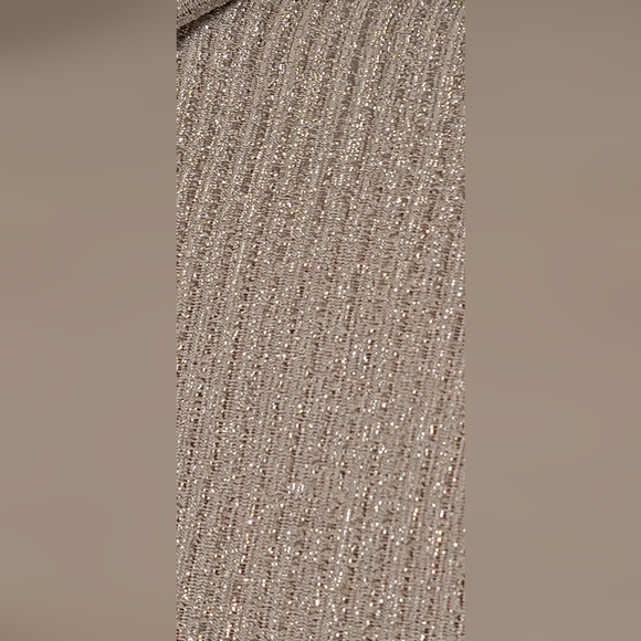 Vintage silver bodysuit with tie. Size m/l. - Picture 5 of 7